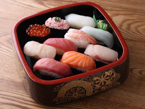 柿家すし 成城店 なごやか盛り込み(1人前/10貫～)