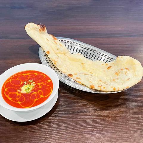 ヒマルパレス泉店 バターチキンカレーセット Butter chicken curry set
