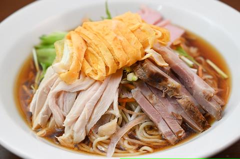 街中華 天津飯店 冷やし中華(タレ別入れ)