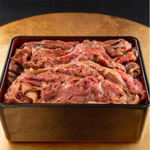 黒毛和牛すきやき丼 前田 弘明寺店 割りしたで作る黒毛和牛丼 並(和牛80g、米200g)