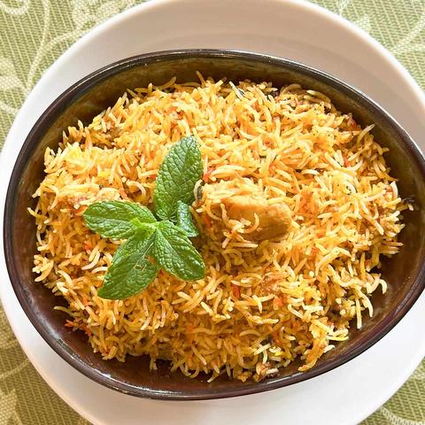 ムスタングアジアンレストラン チキンビリヤニ Chicken Biriyani