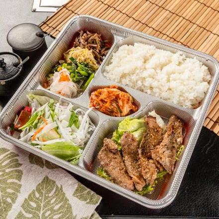やきやき亭 光町本店 特選カルビ弁当