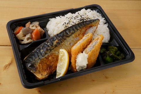 大衆食堂 安べゑ 亀戸店 ◇◇鯖塩焼き弁当Saba salt grilled Bento