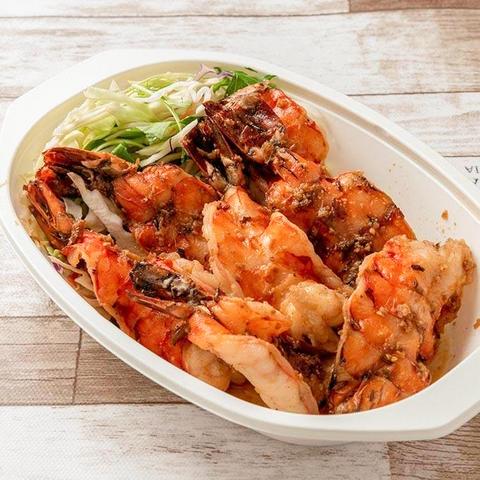 アジアン料理 チャンダニ エビのガーリック唐揚げ Shrimp garlic fry