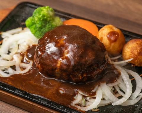 ステーキとハンバーグのお店BIG BEAR(ビッグベア) 三軒茶屋店 ハンバーグ 200g(ライス付き)