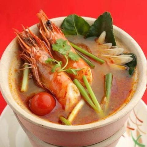 PASHUPATI PALACE 【当店人気NO1 】トムヤムクンスープ Tom Yum Kung Soup