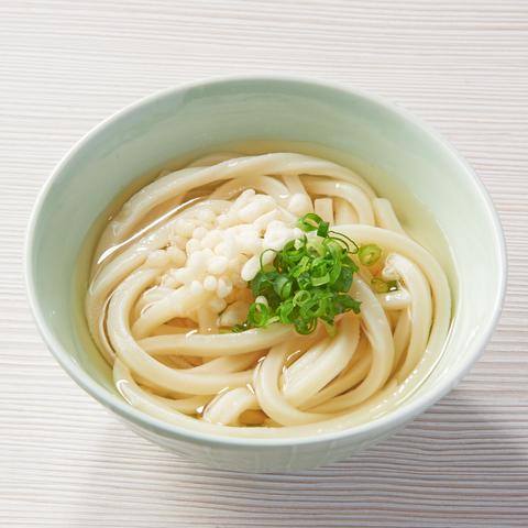 丼ぶりとうどん つるや 代田店 ミニ讃岐うどん(かけ温)