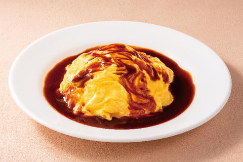デニーズ 祐天寺店 【R2】選べるセット)とろ～り卵とチーズのオムライス