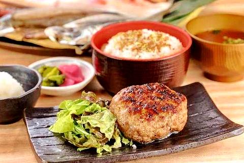 炙処 火ノ膳 浅草橋西口店 【お子様に人気☆】炭火焼きハンバーグ定食