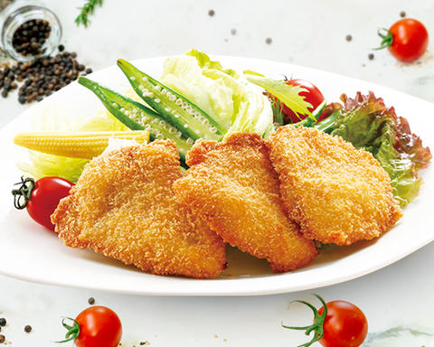 贅沢サラダと具だくさんスープ 土佐堀 S&S 鶏むね肉のカツレツサラダ