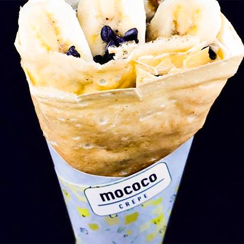 mococo CREPE 向ヶ丘遊園店 バナナとムースフロマージュのクレープ