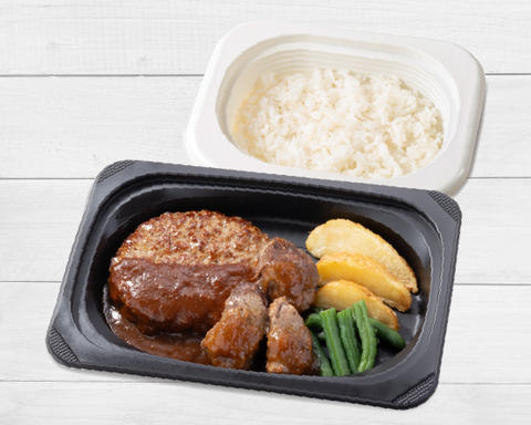 ジョナサン 西馬込店 ハンバーグ＆ヒレコロステーキ弁当