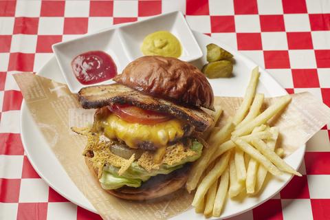 Zac ca Diner ベーコンチーズバーガーSET