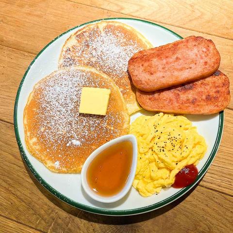 DAKINE spam＆sandwich パンケーキプレート(メープルつき) Pancake Plate(with Maple Sauce)