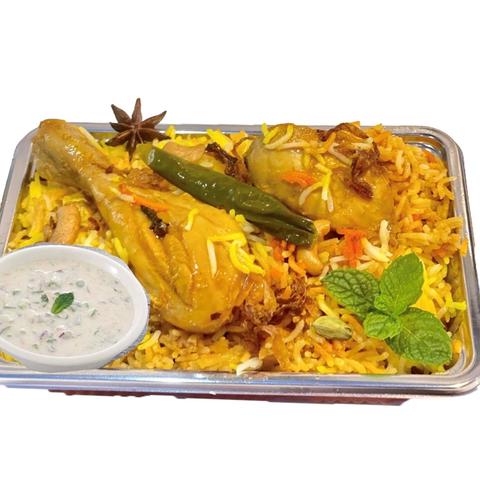 インドカレー＆ケバブ専門店(ケバブコーナー)Kebab corner チキンビリヤニ Chicken Biryani