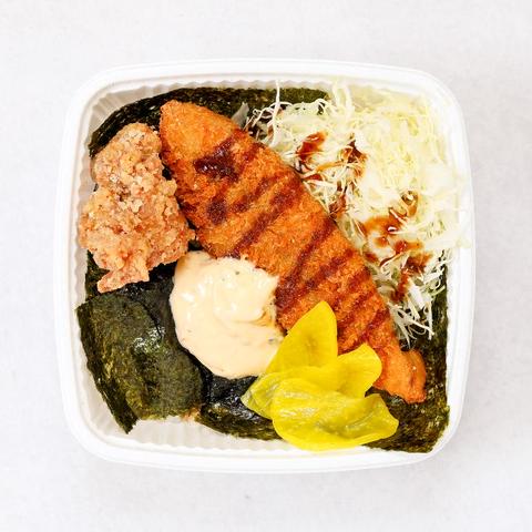 デカ盛り弁当 はるき 大通店【唐揚げ弁当屋】 のり弁
