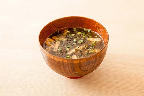 ぼんたぼんた 護国寺本店 あおさ海苔のみそ汁