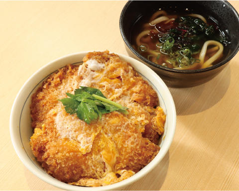 とんかつの和吉 横浜石川町店 ヒレかつ丼(3枚)ミニうどん付