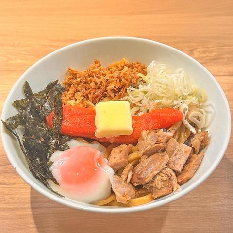 自家製麺つきよみ 明太子バターまぜそば