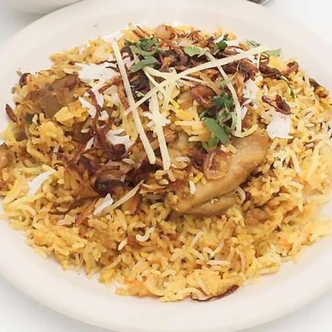 インドレストラン＆バー ディヤ チキンビリヤニ・ライタセット(Chicken Biryani・Raita Set)