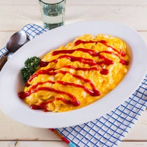 麻布チキンオムライス 栄店 チキンたっぷりチキンオムライス