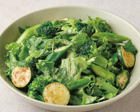 FLOWS GRILL | BAR 中野 8種のGREENサラダ Green Salad with 8 Vegetables