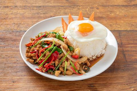恵比寿 ガパオ食堂 ガパオごはん Gapao Rice