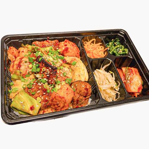 焼肉ホルモンたすき 新橋2号店 新鮮ホルモン弁当 旨辛ダレ