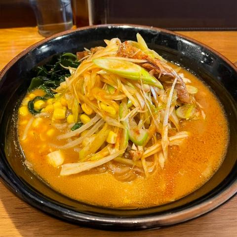 熊ぼっこ小村井店 辛味噌ねぎラーメン