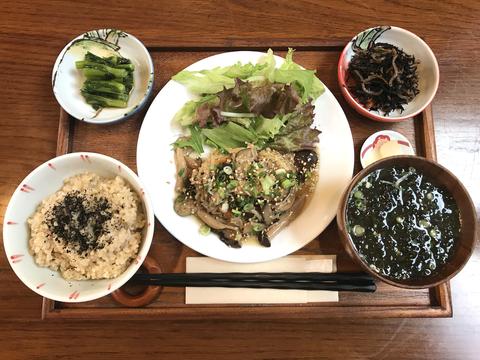 マクロビミール ひとこきゅう マクロビ弁当 きのこ餡掛け豆腐ハンバーグ