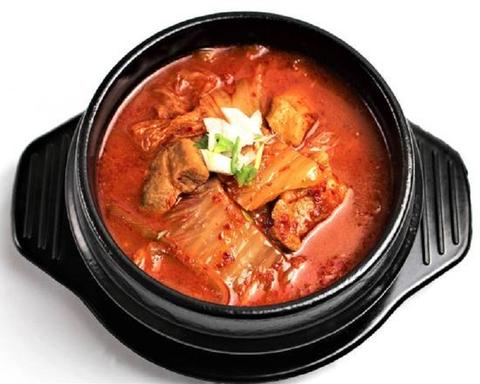 麻薬キンパ キムチチゲ定食