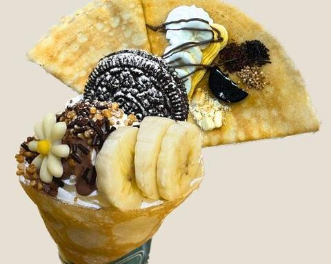 19時のGohoubi 武蔵小杉店 チョコバナナオレオクッキークレープ