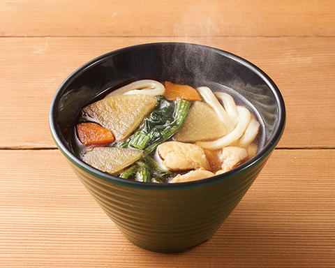 ジョナサン 花小金井店 【レンジ加熱商品】ちいさな鶏野菜うどん