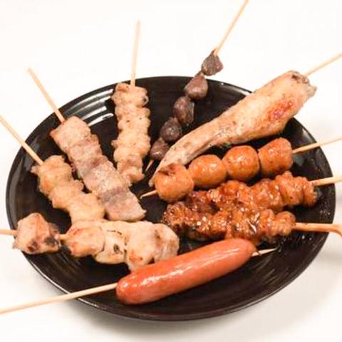 肉のアンデス 【オススメ】焼き鳥10本セット