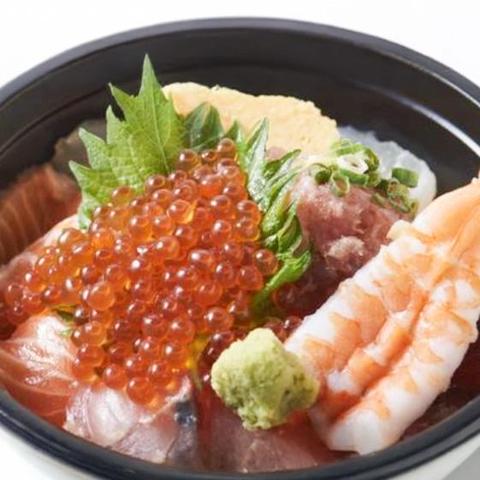 真・海鮮丼 濱長 仲卸目利き・豪華8種の海鮮丼