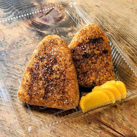 もつ焼き 大阪屋 焼きおにぎり