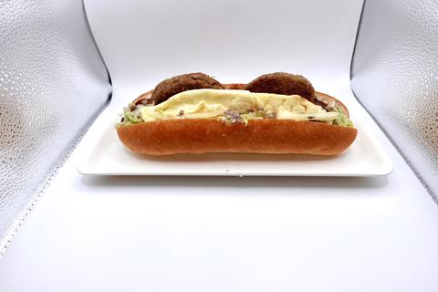 今屋のハンバーガー大阪1号店 チーズバーガー