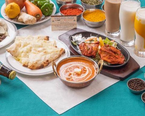 ニューリトルインディア庄内店 チーズナンセット Cheese Naan Set
