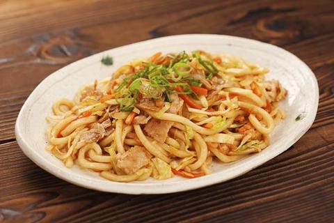 としまさ214 焼うどん(だし油orゆず胡椒)