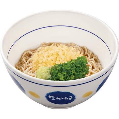 なか卯 亀有店 冷やしはいからそば Cold Soba w/Tempura Bits