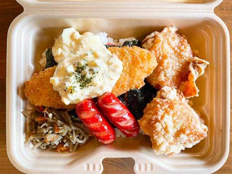 からあげ金と銀 足立入谷店 高菜のり弁