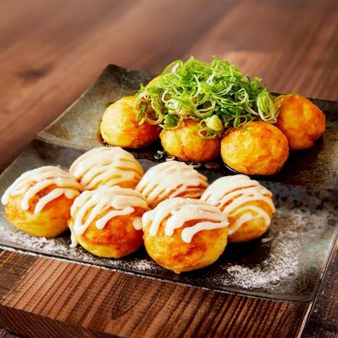 たこ焼き玉屋 本店 たこ焼き12個(選べる2種の味付け)