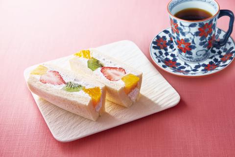 果実屋珈琲 杉並上井草店 選べるフルーツサンド＆ドリンクセット