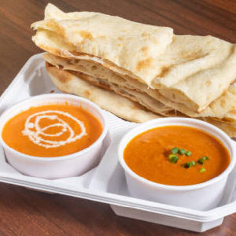 ケーラッシュ (Kailash asian dining bar) カレーナン弁当 ダブル