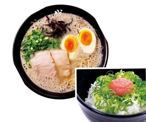 博多ラーメン 福や 鶯谷店 とんこつセット