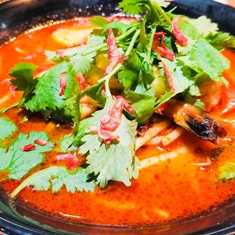 スパイスHUB 富士見台店 Tom Yam ramen トムヤムラーメン
