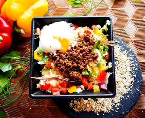 Grains rice bowl salad グリーングレインブレイン メキシカングレインズライスボウルサラダ