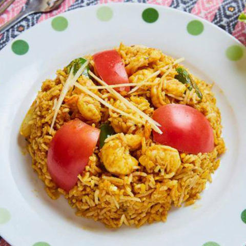 Indian Restaurant SWAGAT 仙川店 海老ビリヤニ Prawn Biryani