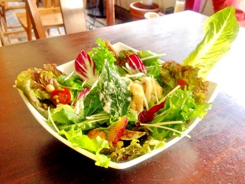 サンクスネイチャー 恵比寿代官山店 天ぷらサラダ Tempura Salad