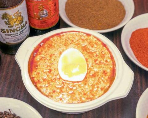 アジアン料理 チャンダニ キーマ卵カレー Keema ＆ Eggs Curry
